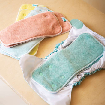 Totsbots Bamboozle Pads (Saugkern) 3-in-1, bunt